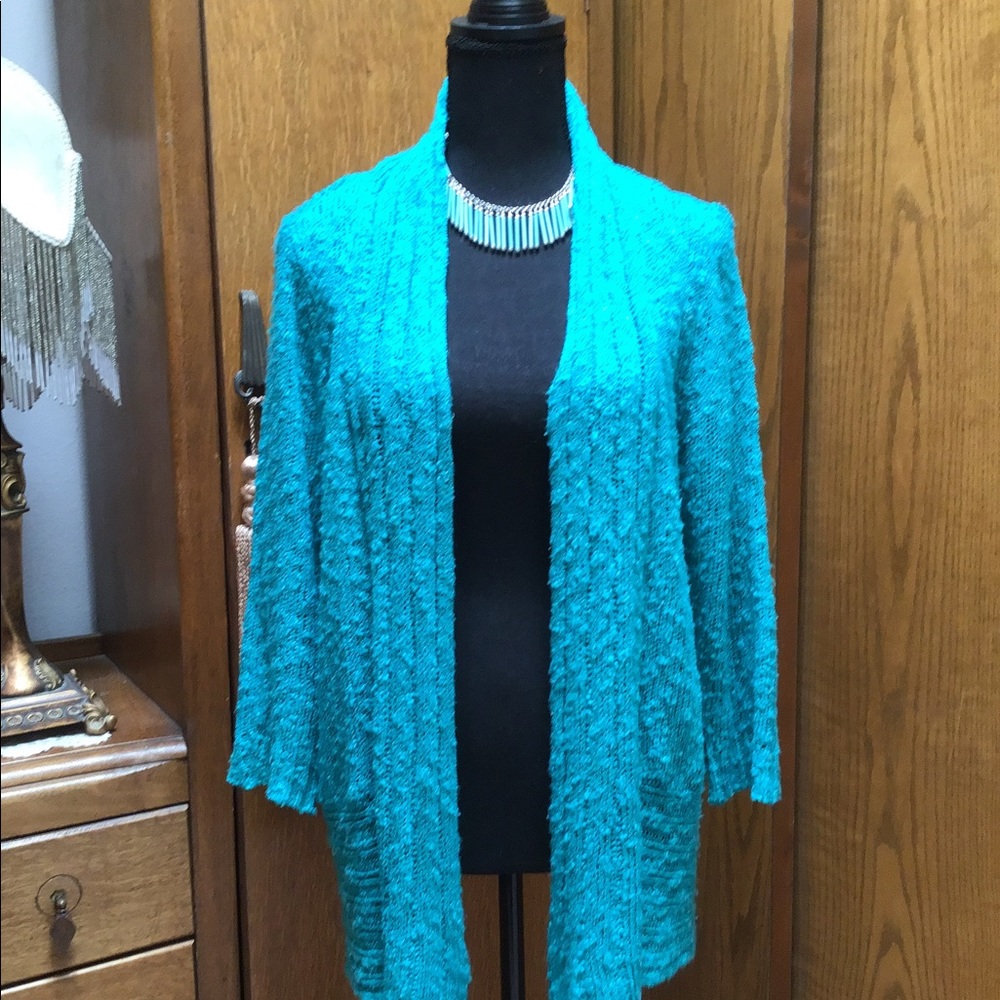 Turquoise Sweater - Picture 2 of 5